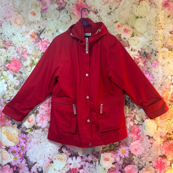 Big Chill Red Jacket with Mesh Lining - Picture 2 of 16